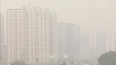 Chỉ số ô nhiễm không khí ở Hà Nội ở mức xấu