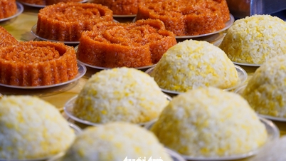 Pasar Hang Be ramai dikunjungi pada tanggal 23 bulan ke-12 kalender lunar, dengan harga ayam upacara mencapai 800.000 VND per ekor.