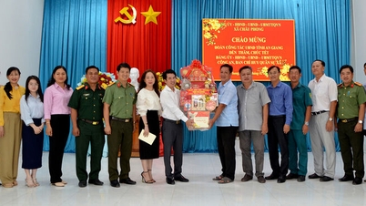 Trinh Tuan Ngoc, directeur van het ministerie van Justitie van de provincie An Giang, heeft de gemeenten Vinh Hau en Chau Phong nieuwjaarsgroeten overgebracht.