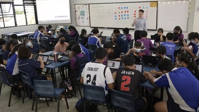 Giờ giải lao nhộn nhịp hơn nhờ lệnh cấm học sinh sử dụng điện thoại