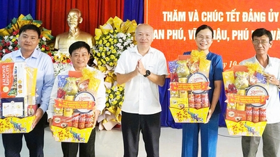 សមមិត្ត វ៉ ង្វៀនណាំ បានផ្ញើសារជូនពរឆ្នាំថ្មីដល់គណៈកម្មាធិការបក្សនៃឃុំអានភូ ឃុំវិញហៅ ឃុំភូហឿវ និងឃុំញ៉ុងហយ។