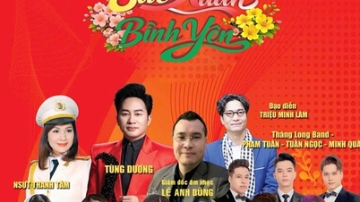 Tung Duong trad op in "Peaceful Spring Colors" - het nieuwjaarsprogramma van ANTV ter ere van het Jaar van het Paard.