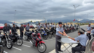 Pasukan Rondaan Perikanan No. 4 memeriksa keselamatan lalu lintas jalan raya dan pemeliharaan ketenteraman.