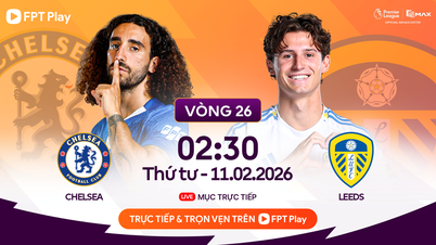 Länk till livesändningen av Chelsea mot Leeds, klockan 02:30 den 11 februari, Premier League-omgång 26.