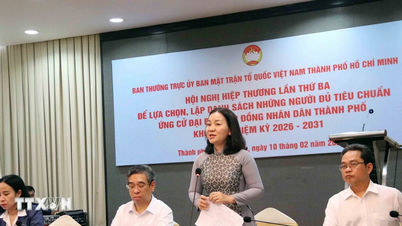 Ho Chi Minh-byen holder tredje runde med konsultasjoner om kandidatlisten til den 16. nasjonalforsamlingen.
