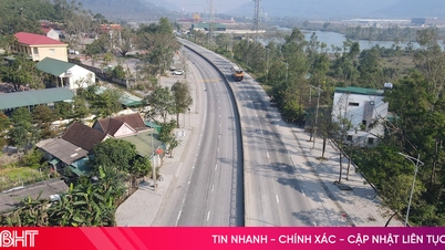 ハティン省を通る国道1号線の状態は悪く、道路管理区域IIでは緊急のメンテナンスが求められています。