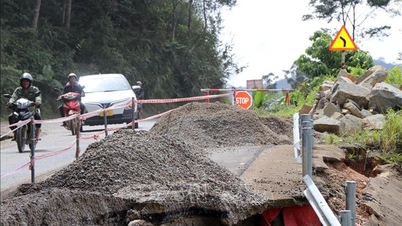 Quang Ngai : Le manque de financement retarde la modernisation de la route nationale 24.