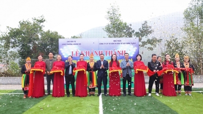 Phường Hoành Bồ khánh thành 4 sân vui chơi cộng đồng