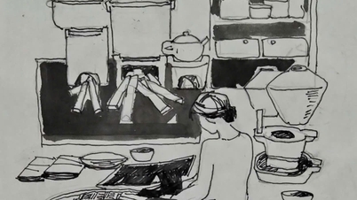 Dapur Tet jauh di sana