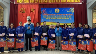 Kurumlar ve birimler, dezavantajlı işçilere, yoksullara ve tercihli politikalardan yararlanma hakkına sahip ailelere Tet hediyeleri veriyor - Cao Bang Çevrimiçi Gazetesi