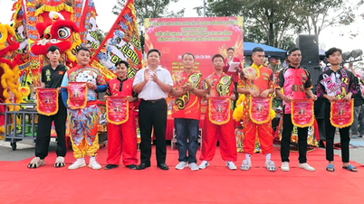 Pertukaran Seni Tari Singa dan Naga untuk Merayakan Tahun Baru Imlek Tahun Kuda (Bính Ngọ)