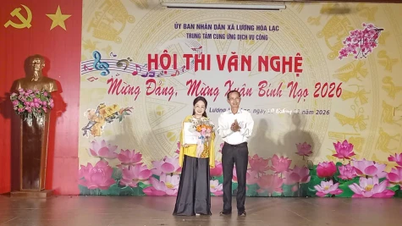 Xã Lương Hòa Lạc: Hội thi văn nghệ “Mừng Đảng Quang Vinh – Mừng Xuân Bính Ngọ” năm 2026
