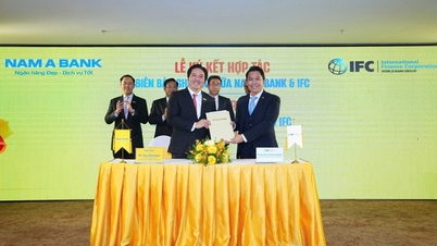 Setelah baru saja meluncurkan Pusat Keuangan Internasionalnya, bank ini menjadi bank pertama yang bermitra dengan sejumlah organisasi asing.