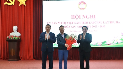 Derde conferentie van het provinciaal comité van Lai Chau van het Vietnamese Vaderlandsfront, 14e termijn, 2025-2030