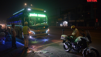 We volgen de verkeerspolitie van Ho Chi Minh-stad terwijl ze passagiersbussen aanpakken die de regels overtreden bij de noordwestelijke toegangspoort.
