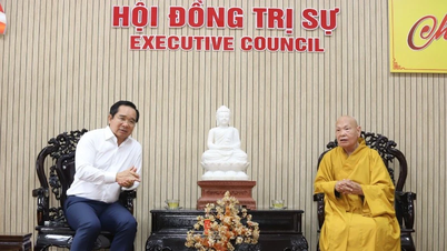 Lederen av folkekomiteen i Ho Chi Minh-byen besøker og sender nyttårshilsener til eksemplariske kollektiver og dignitarer.
