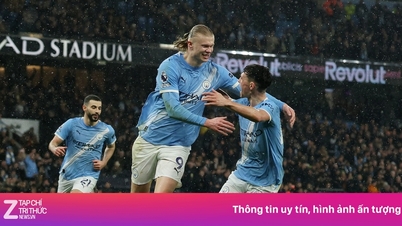 Haaland រកគ្រាប់បាល់បាន ខណៈ Man City ខិតជិតដល់ការតាមស្មើរបស់ Arsenal។