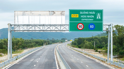 A rodovia expressa Quang Ngai - Hoai Nhon, que custou mais de 20,4 trilhões de VND e conta com três túneis que atravessam montanhas, foi oficialmente aberta ao tráfego.
