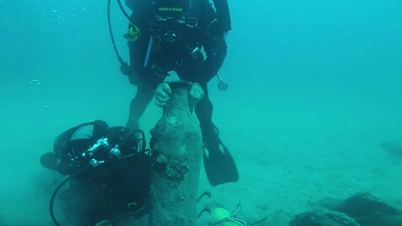 Ancient Roman shipwreck discovered containing thousands of garum jars.