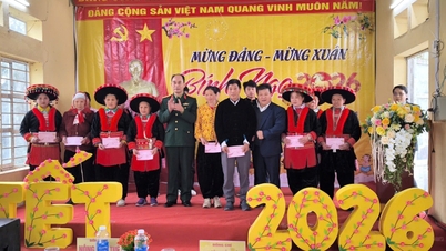 La délégation provinciale a rendu visite aux habitants du hameau de Tan Pa, commune de Ca Thanh, leur a présenté ses vœux de Nouvel An, a offert des cadeaux et a célébré le Têt (Nouvel An lunaire).