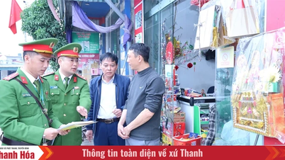 Endringer i å gjenopprette orden i byforvaltningen i Ngoc Son-distriktet.