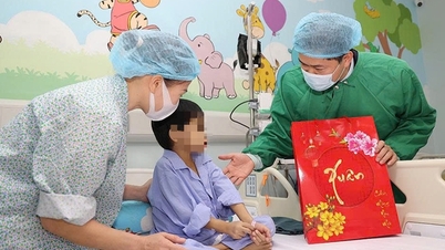 El Viceministro Permanente Vu Manh Ha visitó el Hospital Central Pediátrico y Oftalmológico, extendió sus saludos de Año Nuevo e inspeccionó su trabajo de exámenes y tratamientos médicos.