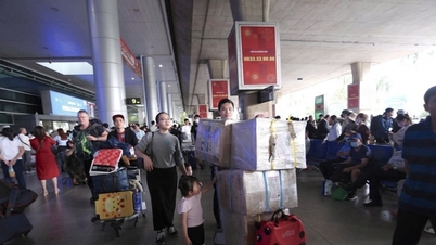 Luchthaven Tan Son Nhat: Hartverwarmende herenigingen aan de vooravond van het Chinees Nieuwjaar 2026 (Jaar van het Paard).