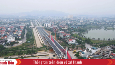 タインホア省国道45号線の鉄道高架の技術的開通後の交通安全の確保。