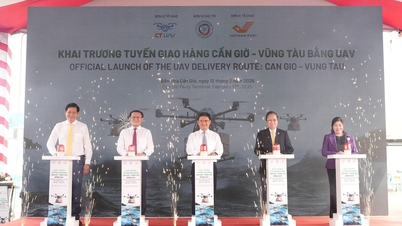 Postai szolgáltatási útvonal elindítása pilóta nélküli légi járművekkel (UAV-k) a Can Gio és Vung Tau közötti összeköttetésen.