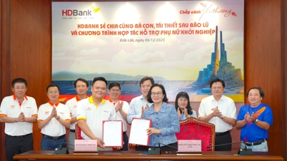 HDBank 12,000 بلین VND کے اپنے ترجیحی لون پیکج کو بڑھا رہا ہے تاکہ لوگوں کو سیلاب کے بعد صحت یاب ہونے اور ذہنی سکون کے ساتھ Tet کا جشن منانے میں مدد فراہم کی جا سکے۔