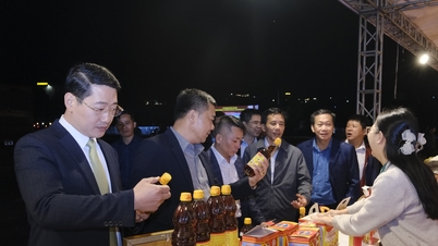 Lam Dong ili, bayram ve festivallerde ilin simgesi olan OCOP ürünlerinin kullanımını teşvik etmektedir.