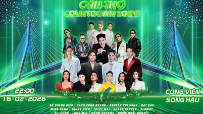 Satu festival muzik undur Malam Tahun Baru yang meriah telah diadakan di Bandar Can Tho.