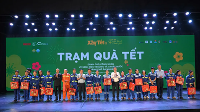 Gir Tet-støtte (månårets nyttår) til 600 sanitærarbeidere i Da Nang.