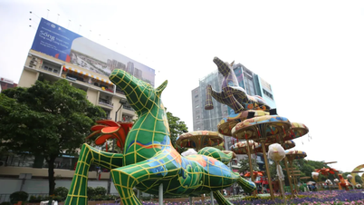 Nguyen Hue Flower Street کو مکمل کرنے کے آخری مراحل میں مصروف۔