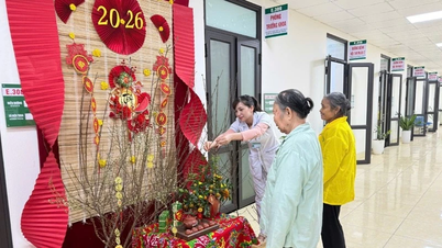 রোগীদের মধ্যে টেট (ভিয়েতনামী চন্দ্র নববর্ষ) এর চেতনা নিয়ে আসা।