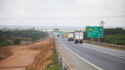 The speed limit on the Cam Lo-La Son expressway will be adjusted to a maximum of 50km/h during the expansion construction.