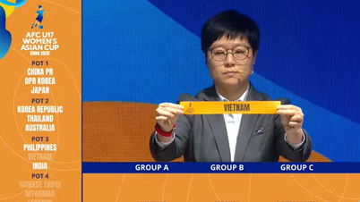 Vietnam U17 kadın takımı, 2026 Asya Şampiyonası'nda ev sahibi Çin ile aynı grupta yer alıyor.