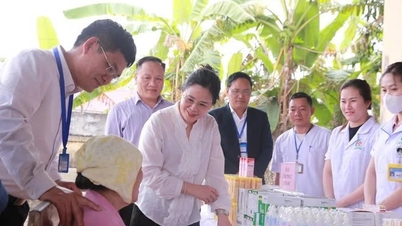 Ngành Y tế Nghệ An khám bệnh, trao quà Tết cho người dân khó khăn