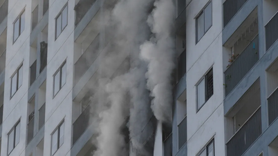 Un incendie se déclare dans un appartement situé au 16e étage d'un immeuble du quartier de Nam Nha Trang.