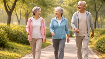 How much walking should older adults do each day?