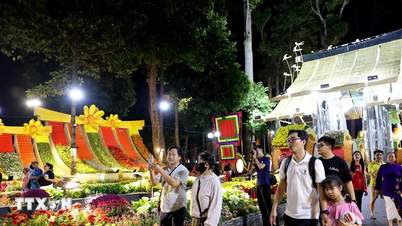 Ho-Chi-Minh-Stadt Frühlingsblumenfest: Die Sehnsucht nach Fortschritt entfacht.