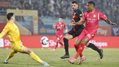 Das Titelrennen in der V-League bleibt hart umkämpft: CAHN Club hat einen deutlichen Vorsprung, Nam Định hat keine Chance mehr.
