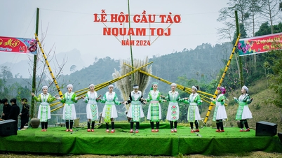 ស្មារតីនៃបុណ្យតេត (បុណ្យចូលឆ្នាំចិន) របស់វៀតណាម នៅក្នុងសហគមន៍ជនជាតិភាគតិចនៃខេត្តថៃង្វៀន។