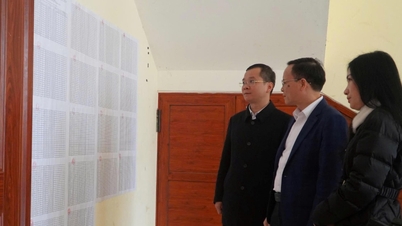 Thai Nguyen: Supervisando los preparativos electorales en varias localidades de la provincia.