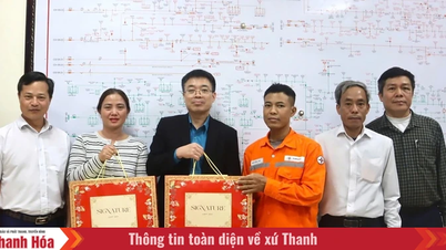 Kesatuan Sekerja Syarikat Kuasa Thanh Hoa menjaga ahli-ahlinya yang berada dalam keadaan sukar dan menggalakkan tenaga kerja operasi semasa Tahun Baru Cina 2026.