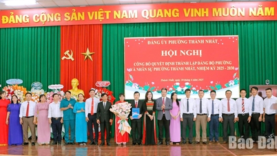សង្កាត់ Thanh Nhat មានគោលបំណងអភិវឌ្ឍយ៉ាងឆាប់រហ័ស និងប្រកបដោយចីរភាព។