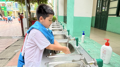 Lavarse las manos antes de comer: un paso crucial para garantizar la seguridad de las comidas escolares.
