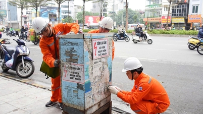 EVNHANOI ยกระดับโครงข่ายไฟฟ้า โดยร่วมมือกันสร้างภูมิทัศน์เมืองใหม่ให้กับเมืองหลวง