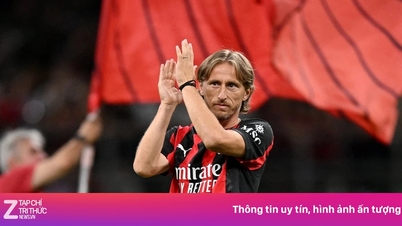 Modric brille de mille feux.