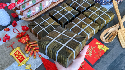Comme il n'existe pas de moules pour fabriquer des banh chung (gâteaux de riz vietnamiens) en Amérique, les mères vietnamiennes ont imaginé des alternatives surprenantes.